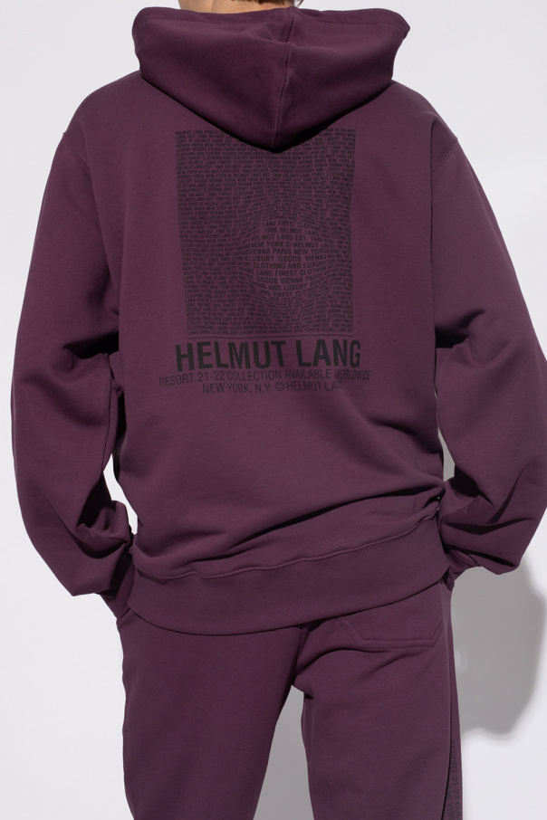 Helmut lang purple online hoodie